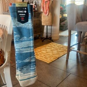 Stance Performance Hike Mid Cushion Wool Blend Socks Everest Medium M